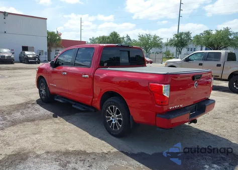 2021 Nissan Titan Sv 4X2 z USA, uszkodzony, nr VIN 1N6AA1EF1MN519827